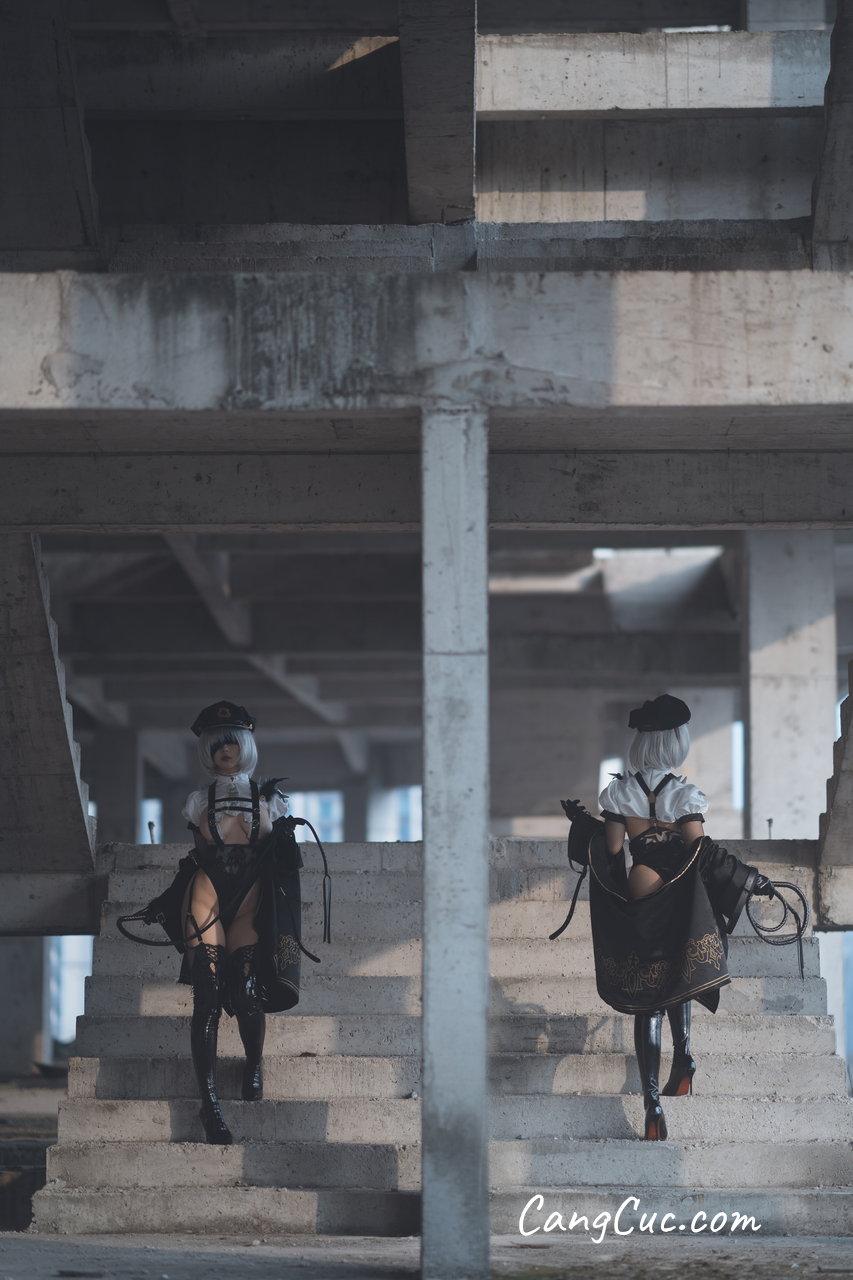 Coser@云溪溪 (Yunx1x1) & 奶桃 – 2B本 YoRHa No.2 Type B 上 ảnh 99